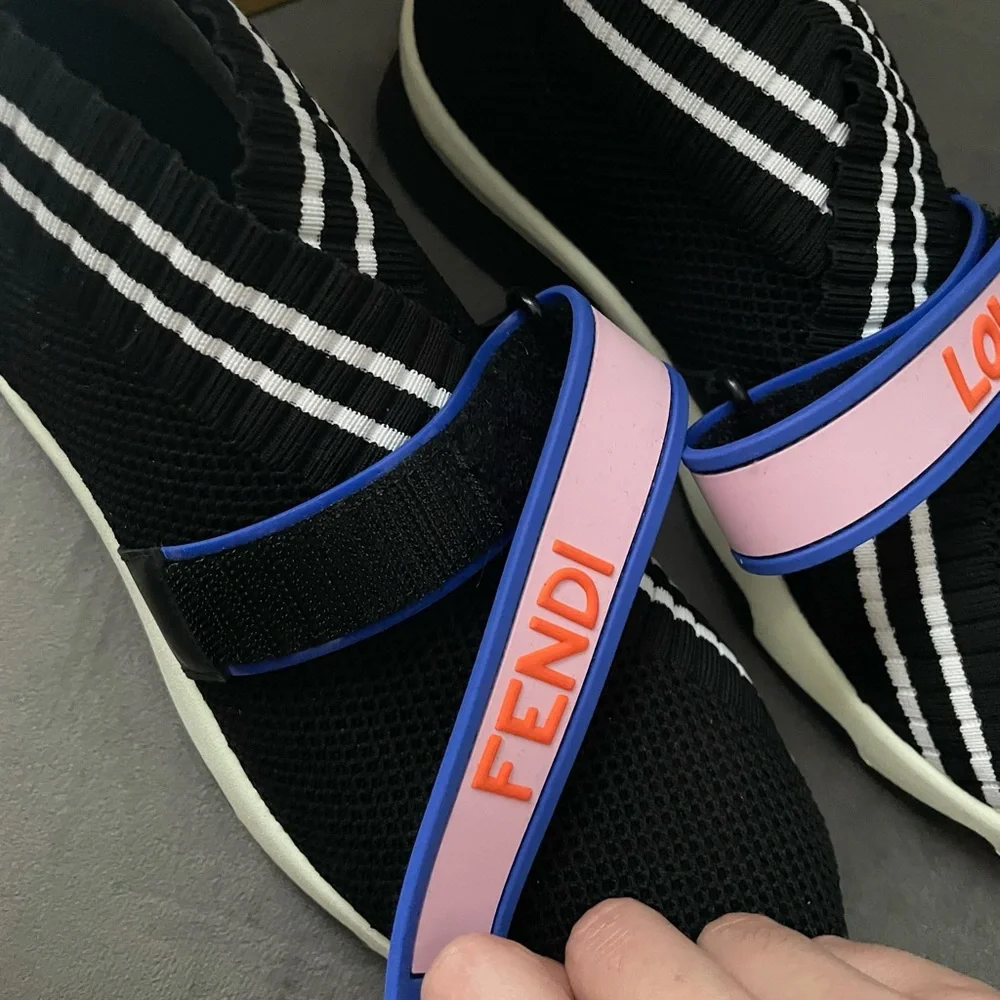 Fendi Love in Filato black Sneakers - Picture 5 of 9